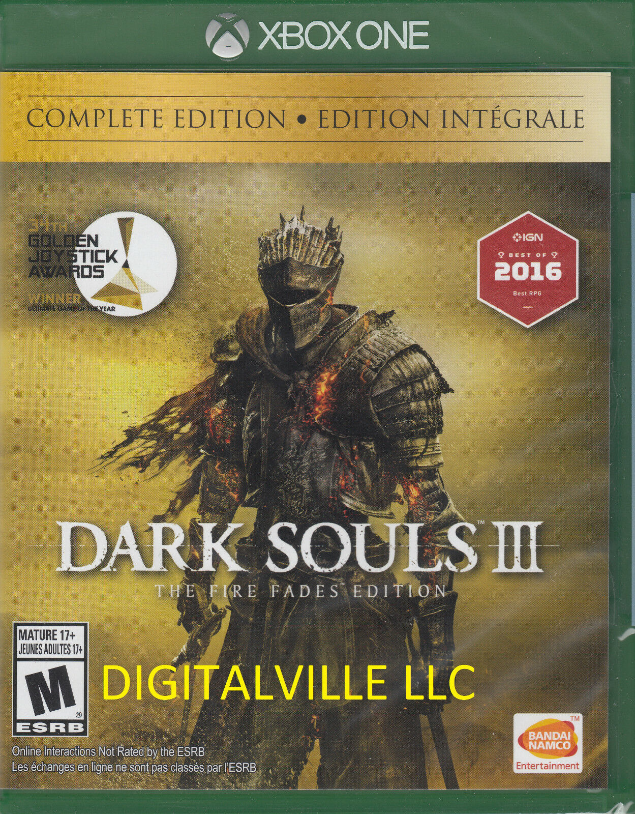 Dark Souls 3 Xbox One Game For Sale Online Ebay