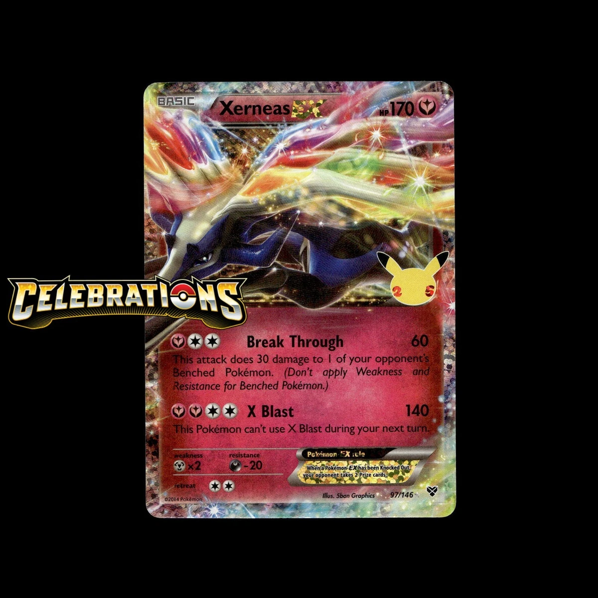 Xerneas Ex Pokémon TCG Cards for sale | eBay