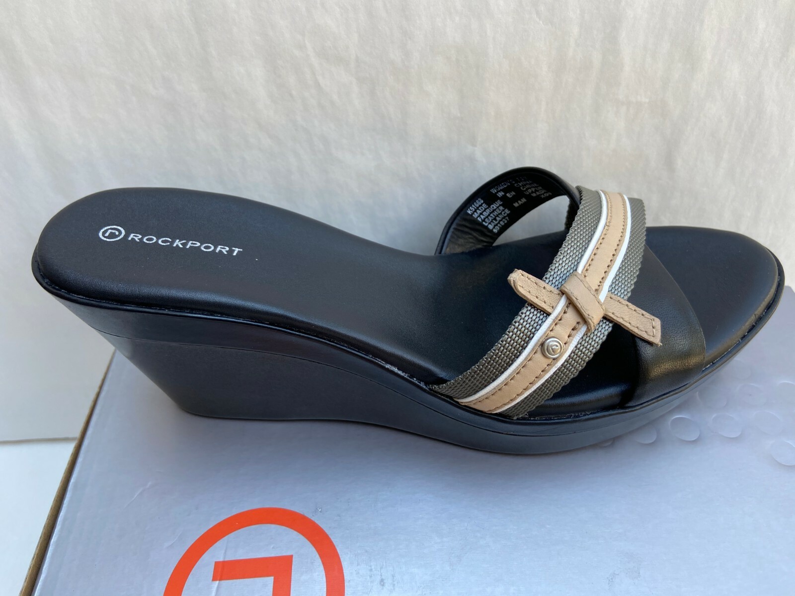 Sandales Rockport Dynamic Suspension - Cuir Marron - Pointure 8,5 M - Occasion