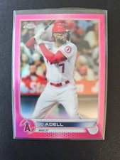 2022 Topps Chrome Base Magenta #203 Jo Adell /399 - Angels