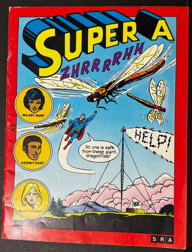 SUPER A Educational DC COMICS 1977 Redrawn Reprint Complete Series JOE KUBERT FN - Picture 7 of 10