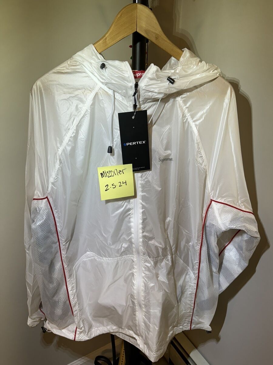 supreme jacket zip up transparent size large new with tags supreme jacket zip up transparent size large new with tags