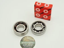 OEM NTN and FAG Stihl crankshaft bearing set fits 064 066 MS660 MS640 MS650