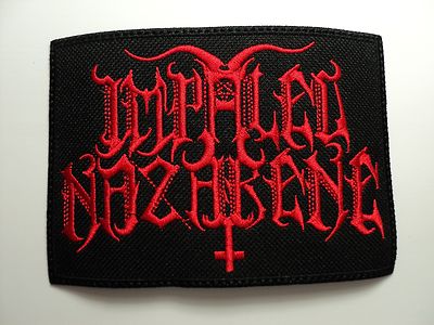 IMPALED NAZARENE  EMBROIDERED PATCH