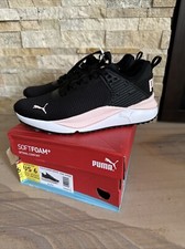 PUMA PC Runner Women's Lightweight Athletic Running Shoe Black Pink New In Box 6