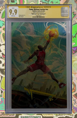 FAME: MICHAEL JORDAN #1 | IVAN TAO AIR METAL VARIANT | CGC SS 9.9
