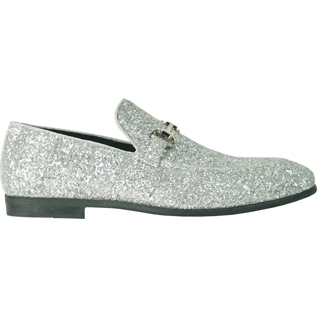 Silver prom hotsell shoes for men