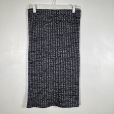 French Connection Womens Stretch Textured Fabric Midi Skirt Size 10 GUC SAi6FC2