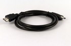 CHARGER AND BACKUP FILES BLACK CABLE USB 2.0 MALE TO USB MINI MALE 4.0' LENGTH