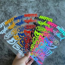 Reflektierende Motorrad Aufkleber Fahrradhelm Aufkleber für Yamaha Honda Suzuki