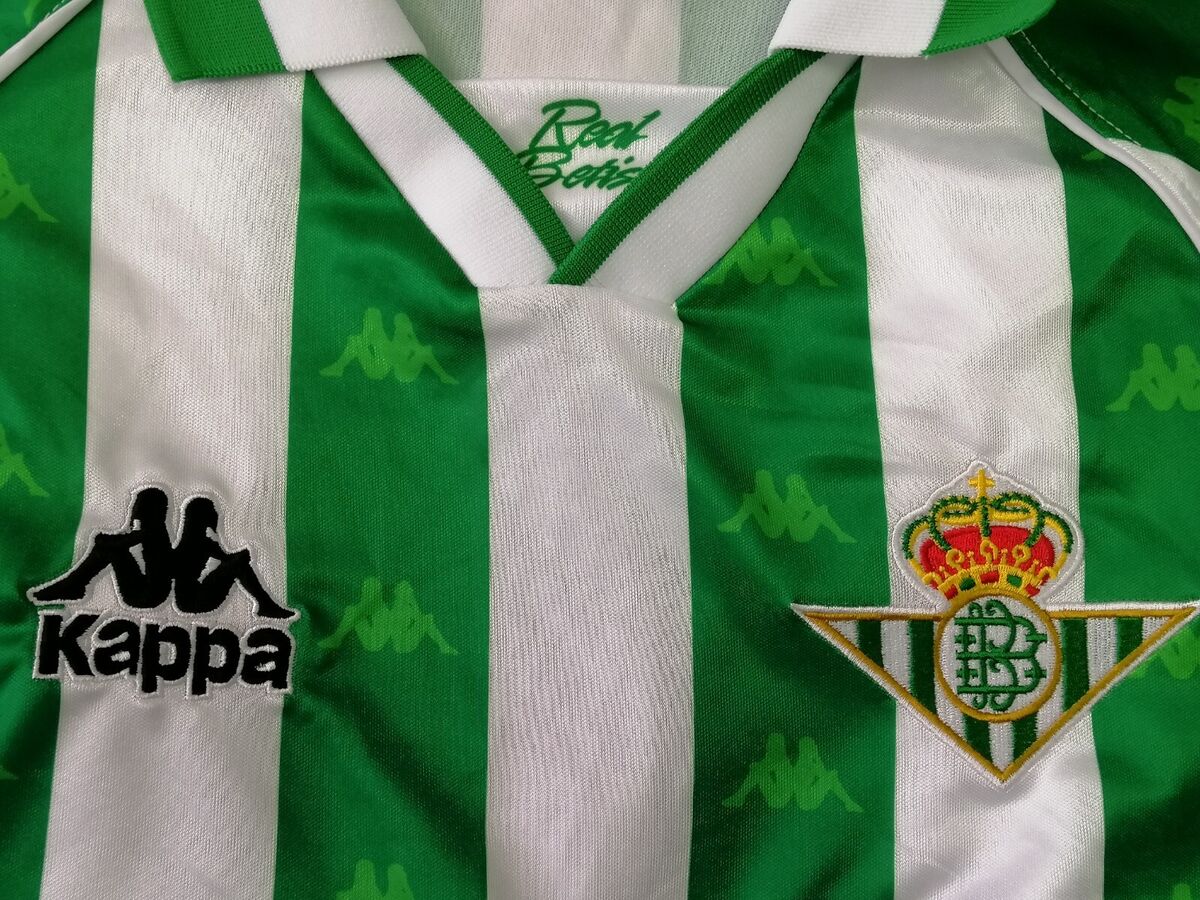 Real Betis 1995 - 1996 home reproduction football shirt Real Betis 1995 - 1996 home reproduction football shirt