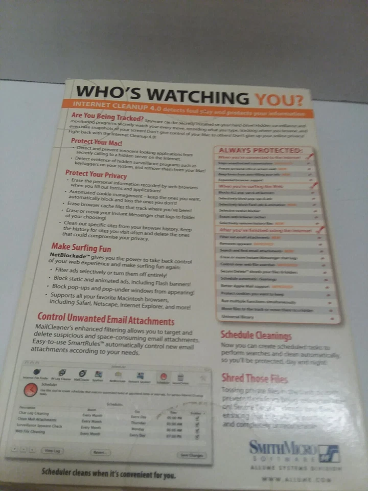 Internet Cleanup 4(Smith Micro for Mac) - Image 3 of 4