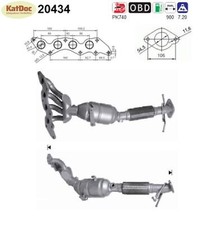 ✅ Katalysator für Ford Galaxy/Mondeo/S-Max, 2.0, 107kW, Euro 4 ✅ Katalysator für Ford Galaxy/Mondeo/S-Max, 2.0, 107kW, Euro 4
