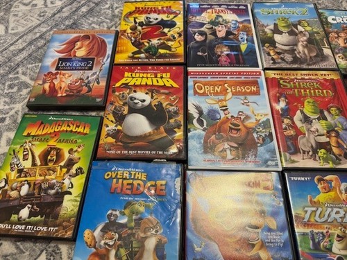 14 Kids DVD Movies Open Season Over the Hedge Madagascar Bee Movie Croods Etc - Picture 3 of 4