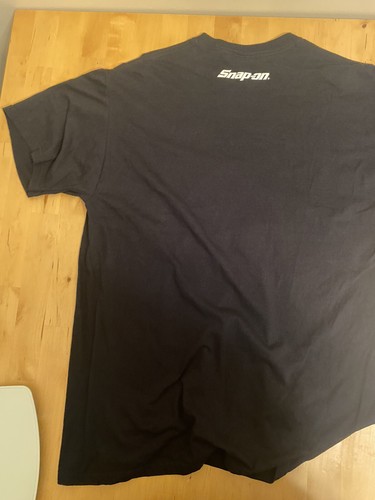 Red Hot Tools Mechanic SnapOn Fruit Of The Loom Mens Black T Shirt Size XL - Picture 5 of 7