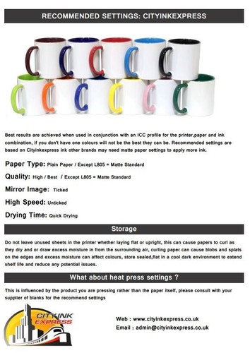 Sublimation ink conversion kit for Epson ET-15000 ET-2700 ET-2750 printers - Picture 4 of 4