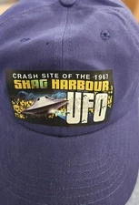 Shag Harbour crash site of 1967 UFO site baseball hat