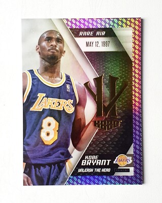 Kobe Bryant 2015-16 Panini KOBE HERO VILLAIN Insert 8 Parallel #2.2 Lakers NBA