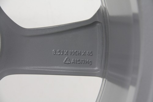 4 Rims Alloy Jaguar F Pace 8.5 x 19" Original HK83-1007-EB T4A3988 Fan - Picture 5 of 6