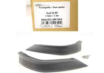 New OEM Genuine Audi OEM Front Lip Chin Spoiler 2017-2019 A5 S5