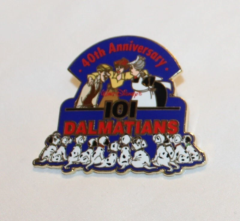 Disney World WDW 101 Dalmations 40th Anniversay pin Limited Edition 3500