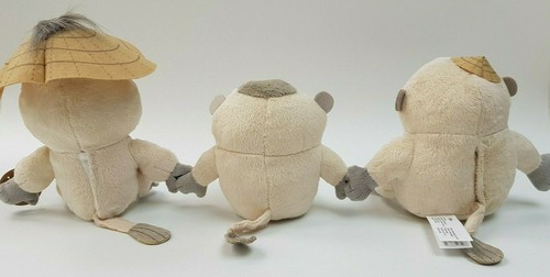 Disney Chattering Ongis Plush Toy Set Raya & The Last Dragon Monkeys Talking - Picture 7 of 12
