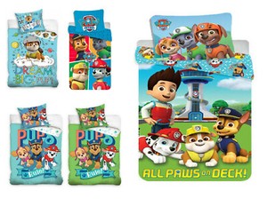 40x60 cm Baby Bettwäsche Paw Patrol Wendebettwäsche 100x135 cm