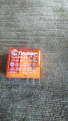 FINDER Relais Typ 40.52.Relais - 24 V DC mit 250 V - 8 A