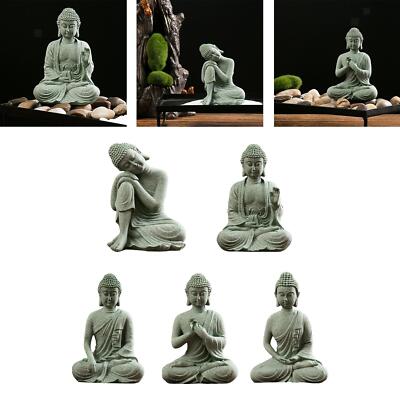 Buddha Statue Figur, Geschenk Deko Ornament rustikal Deko Deko für