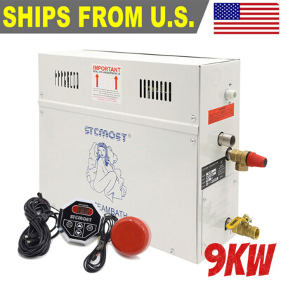 #ad Steam Shower Generator Kit Includes Steam GeneratorControlSteam Head Cable $359.98