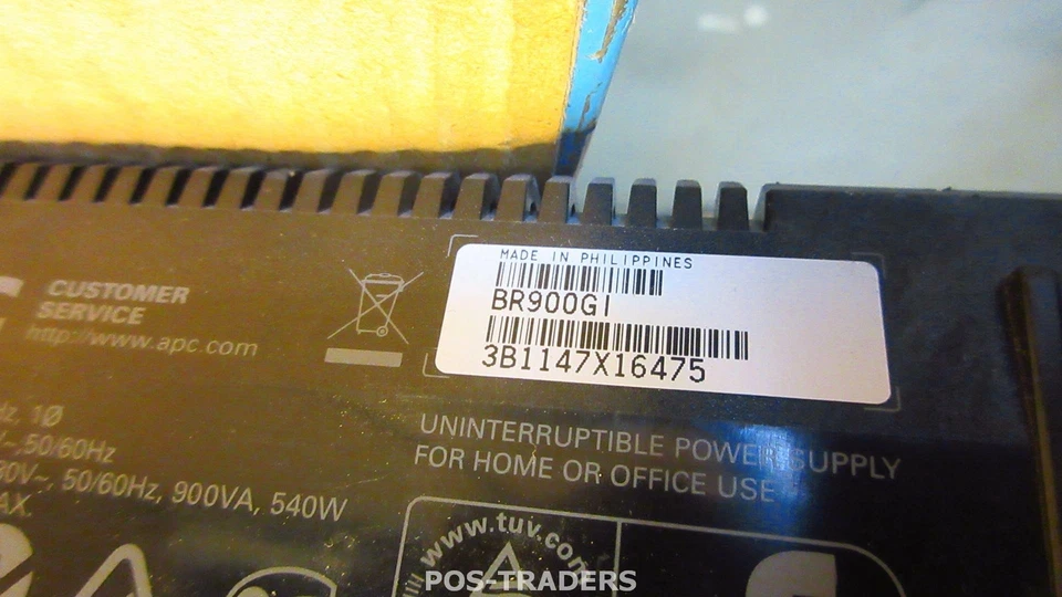 APC BR900GI Back-UPS Pro 900 VA 540 Watt Tower UPS Eu 230 240V USV POWER BACKUP - Image 3 of 3