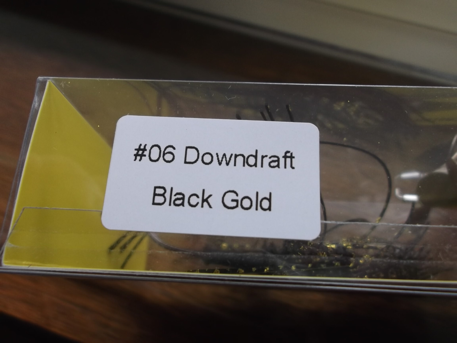 HM Custom Lures Teckel Quazkiller Twin Buzzbait 1/2oz. 06 Black Gold Downdraft - Image 3