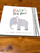 Lucy Darling Little Animal Lover Baby First Year Memory Book Journal ElephantNEW
