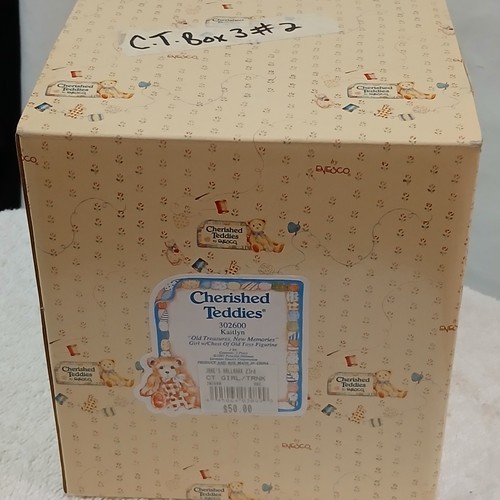 Vintage Cherished Teddies 302600 - Kaitlyn Old Treasures New Memories 1998 - Picture 3 of 21