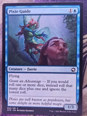 Pixie Guide 66 Common Adventures in the Forgotten Realms Magic: The Gathering LP