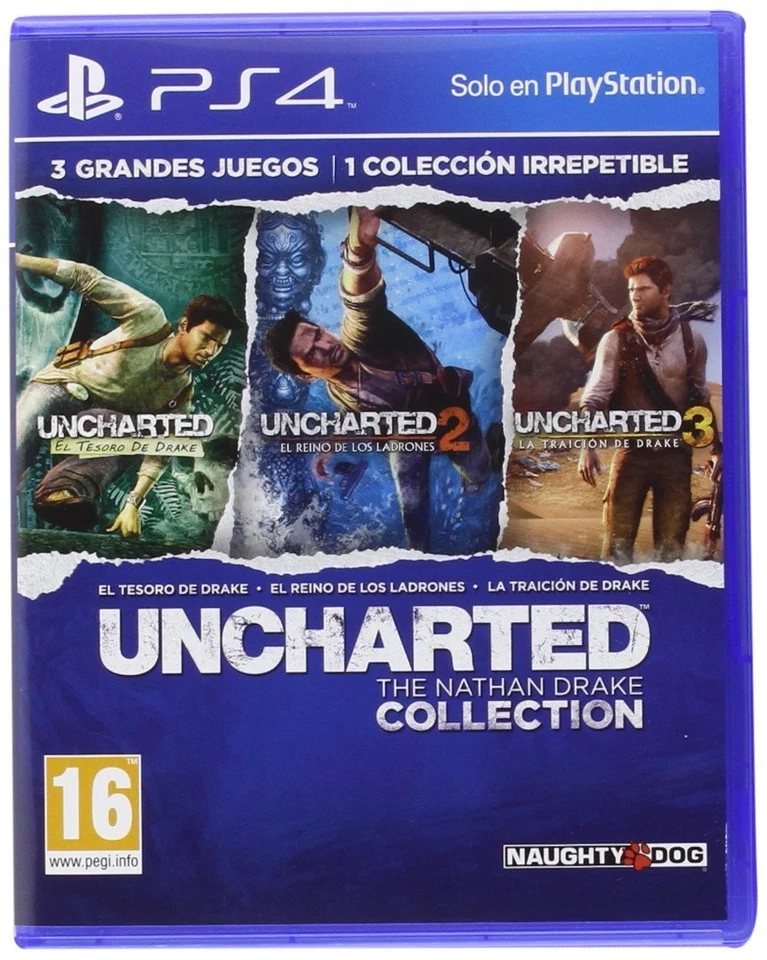 JUEGO PS4 UNCHARTED: THE NATHAN DRAKE COLLECTION PS4 20281619