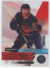 2020-21 Upper Deck Synergy Exceptional Young Stars /749 Connor McDavid Edmonton