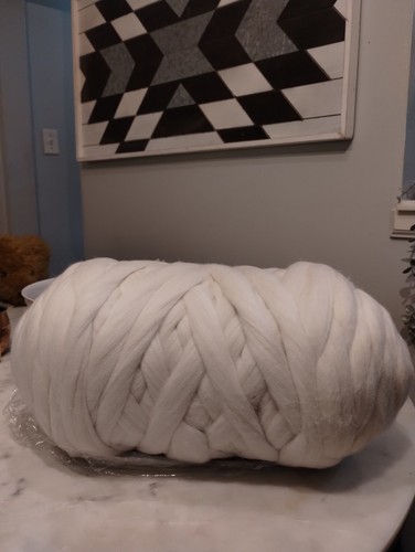 7 lbs Wool Roving, Chunky Yarn, Chunky Yarn, Chunky Knitting Yarn, Big Yarn,Rove - Picture 1 of 4