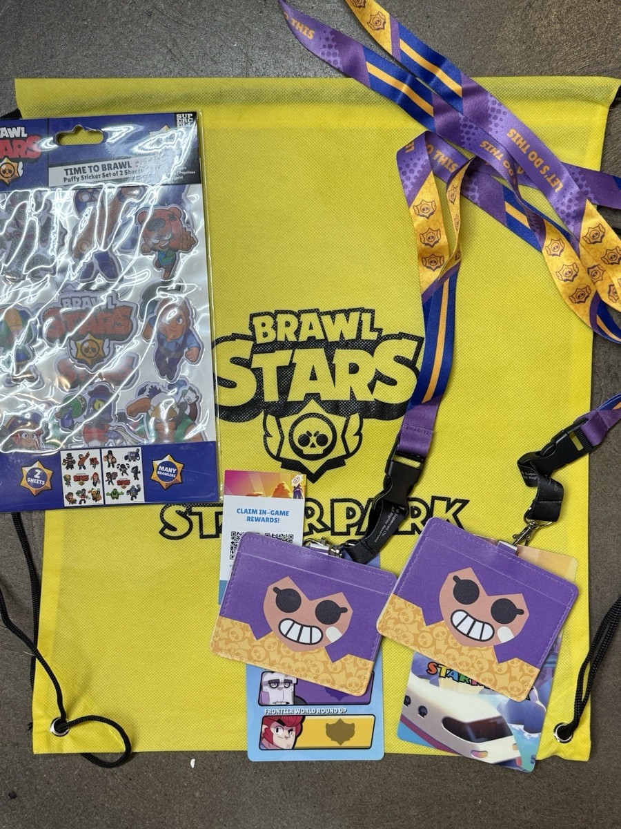 Brawl Stars Exclusive Swag Bag & Giveaway Items Starr Park