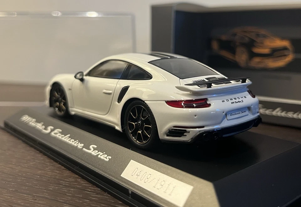 Porsche 911 Turbo S Exclusive Series 1 43 991.2 Spark White ! - Immagine 2 di 4