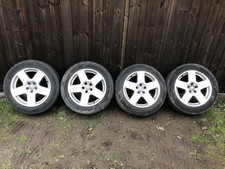 GENUINE MK1 AUDI TT  16" ALLOY WHEELS & TYRES 8N0601025C golf octavia a3 5x100