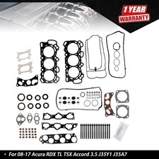Head Gasket Set For 08-17 Honda Accord Odyssey Pilot Crosstour J35y1 J35a7