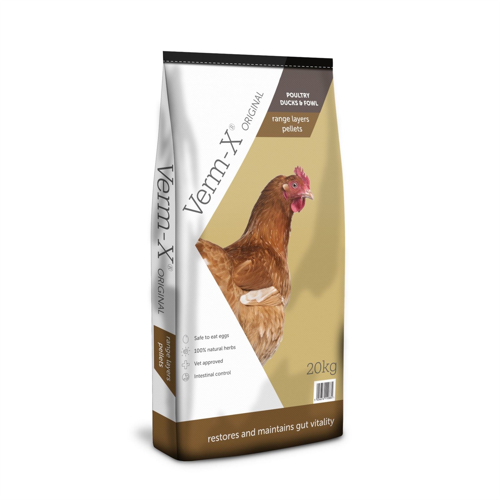 Copdock Mill Range Layers Pellets + Verm-X 20kg Poultry Chicken Ducks Bantams - Image 2