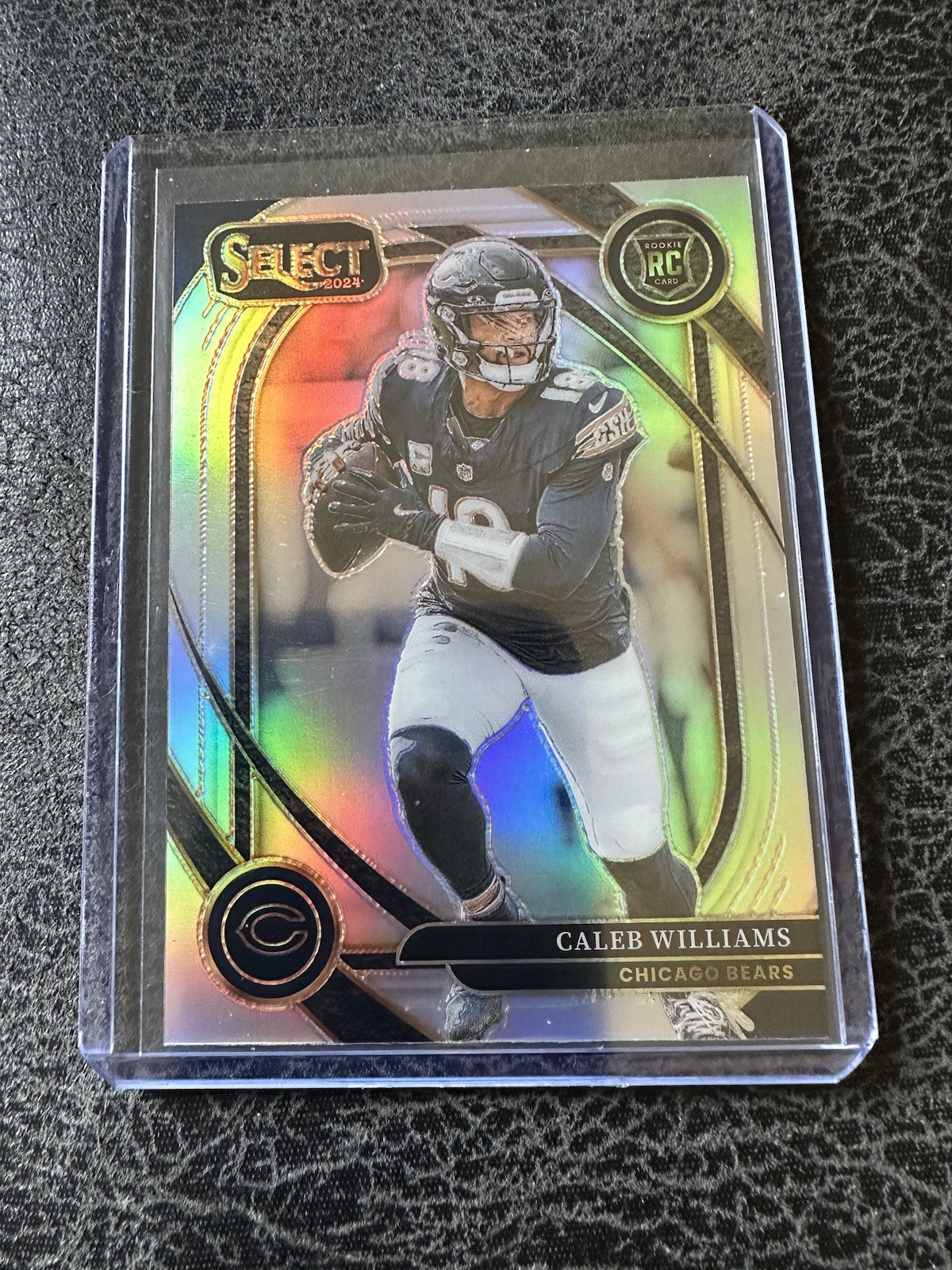 2024 Caleb Williams Panini Select Club Level Silver Prizm RC 