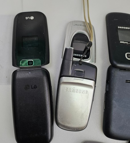 LOT OF 11 Good Condition Cell Phones Multiple Brands At&T Verizon Cricket - Picture 15 of 17