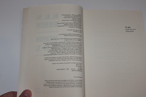 KEN KESEY SIGNED DEMON BOX PB BOOK AUTHOR BECKETT COA ONE FLEW OVER CUCKOOS NEST - Picture 6 of 6