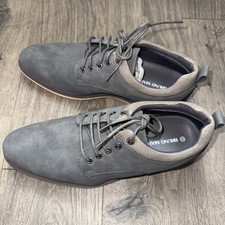 Bruno Marc Men's Dress Shoes Casual Business Oxford, Grey Men US Size 8.5
