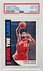 2008 Topps Own the Game LeBRON JAMES Basketball Card PSA 8 NM-MT