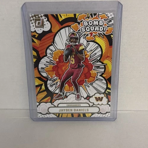 2025 Panini Donruss - Jayden Daniels Bomb Squad Insert SP