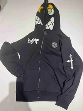 The Glorious Glo Gang Hoodie Full Zip W DENSE EMB FRNT&BCK TUFTED HOODIE & BACK
